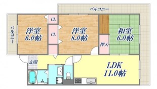 スエルテ松田の物件間取画像